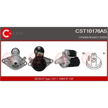 Štartér CASCO CST10176AS