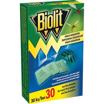 Biolit polštářky do elektrického odpařovače 30 ks