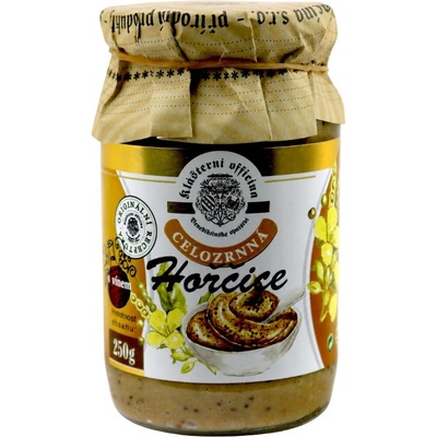 Klášterní Officína Hořčice celozrnná 250 g