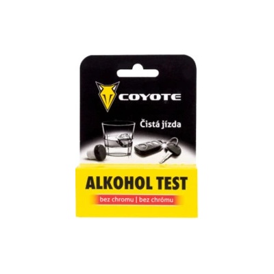 Alkohol tester - detekční trubička, jednorázový - COYOTE
