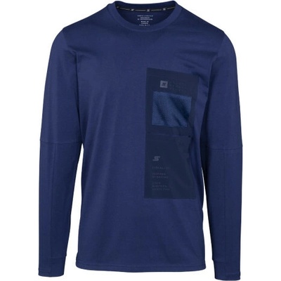 Stöckli longsleeve Urban tmavo modré