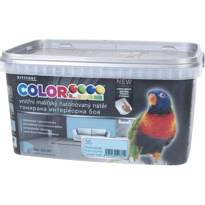KITTFORT COLORLINE 4 kg modrosivá matná