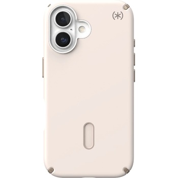 Speck Калъф Speck Presidio2 Pro, MagSafe, ClickLock, за iPhone 16, Bleached Bone (24743)