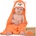 KeaBabies Бебешка Хавлия С Качулка От Органичен Бамбук Лисичка KeaBabies (KB-HTCD-FOX)