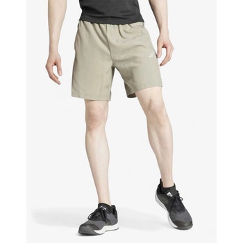 Adidas Gym Training Shorts Silver Pebble