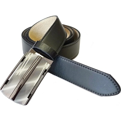 Belts 35-020-A10 kožený pásek černý