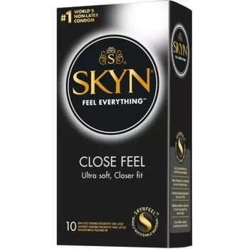 Skyn 10 бр. Плътно прилепващи нелатексови презервативи Skyn Close Feel
