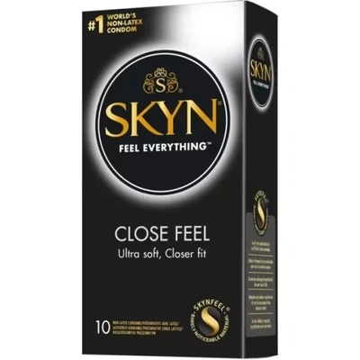 Skyn 10 бр. Плътно прилепващи нелатексови презервативи Skyn Close Feel