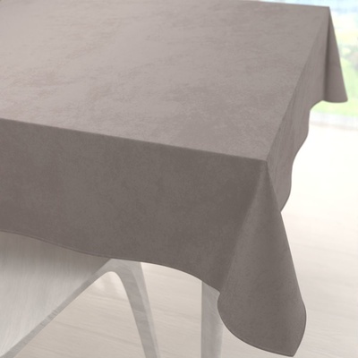 Biante Sametový čtvercový ubrus Velvet Premium SVP-015 Latte 110x110 cm