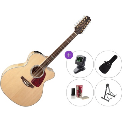 Takamine GJ72CE-12NAT Premium SET Natural 12-струнна електро-акустична китара