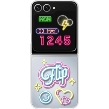 Samsung Оригинален гръб Samsung за Galaxy Z Flip 6 , FlipSuit Case , Прозрачен, EF-ZF741CTE (8806095613895)
