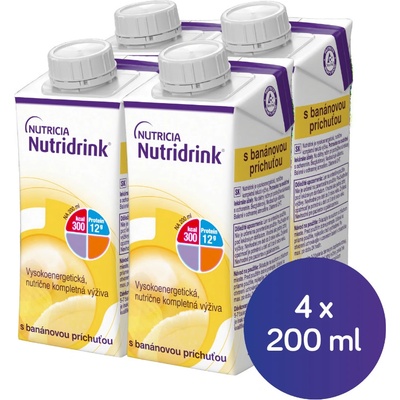 Nutridrink Banán 24 x 200 ml