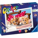 CreArt Dvě mazlivá koťata