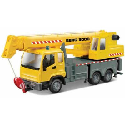 Bburago nákladné auto so žeriavom 1:50