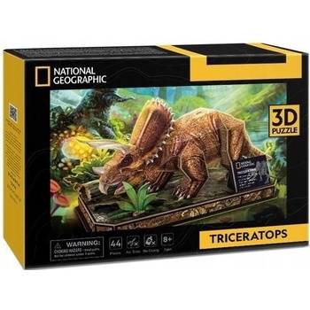 CubicFun 3D puzzle National Geographic: Triceratops 44 ks