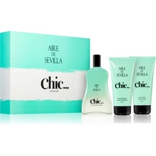 Instituto Español Aire De Sevilla Aire de Sevilla Chic toaletná voda 150 ml + jemný sprchový gel 100 ml + telový krém 100 ml