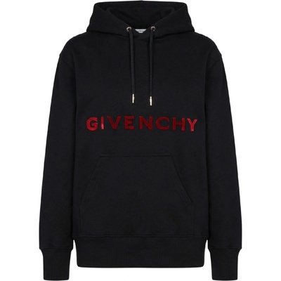 Givenchy Red Velvet Black mikina Černá