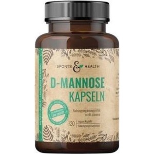 Sports & Health Solutions D-Маноза, 750 mg, 120 капсули, Sports & Health Solutions (GF2V5 (1105-120X))
