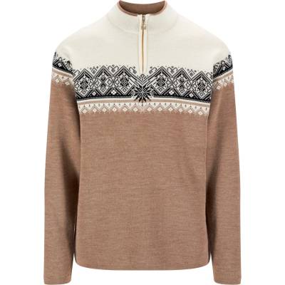 Dale of Norway Мъжки вълнен пуловер Dale of norway St. Moritz Merino jumper - Mountainstone / Sand - размер XXL (005-1695-1315)