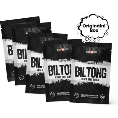 Maso Here Hovězí Originál 10 x 40 g