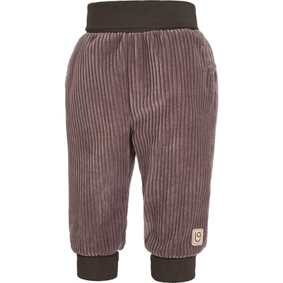 Little Angel Kalhoty manšestr lem hnědá