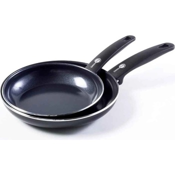 Greenpan Cambridge black Sada pánví 20 cm + 28 cm