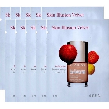 Clarins Skin Illusion Velvet Tekutý make-up s matným finišem s vyživujícím účinkem 110N 30 ml