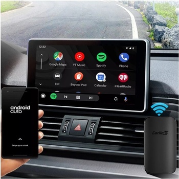 Image 1 of CarlinKit Адаптер A2A за безжичен Android Auto за оригинални автомобилни радиостанции с Android Auto (CPC200-A2A)