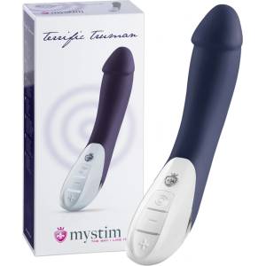 Mystim Terrific Truman - вибратор с 2 мотора - син