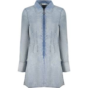 Desigual Къса рокля за жени desigual, Размер s, Цвят Синьо (26swvd03_az5007)