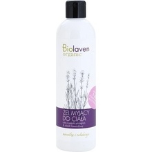 Biolaven Body Care relaxačný sprchový gél s esenciálnymi olejmi 300 ml