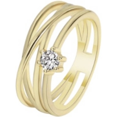 Ornamenti Pozlacený Zirconia gold ORT300008