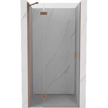 Mexen Mist-H лява душ врата 115 см, прозрачна, четкан мед - 8A5-115-000-65-00-L (8A5-115-000-65-00-L)