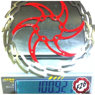 XLC BR-X02 6 děr 160 mm červená