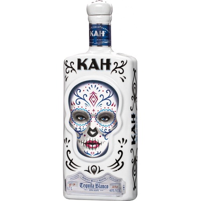 KAH Tequila Blanco Square 40% 0,7 l (čistá fľaša)