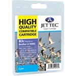 Jet Tec BROTHER ( LC51 LC1000 LC970 ) CYAN, MFC440C/5460/DCP130/330/540 - Jet Tec