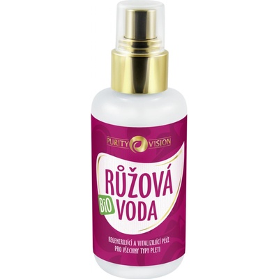 Purity Vision Růžová voda ze vzácné damašské růže 100 ml – Zboží Dáma