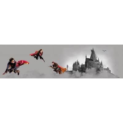 AG Design WBD-8189 Samolepicí bordura Harry Potter, rozměry 5 m x 13,8 cm