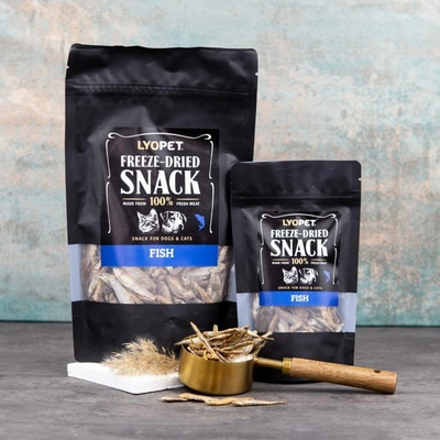 Lyopet Freeze Dried Snack Fish 30 g