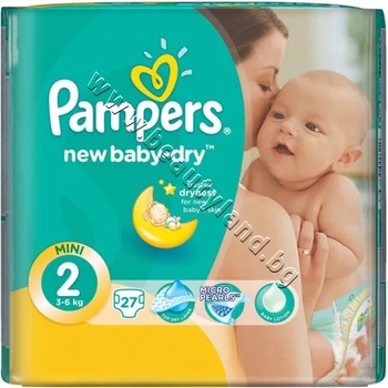 Pampers Пелени Pampers New Baby Dry Mini, 22-Pack, p/n PA-0202051 - Пелени за еднократна употреба за бебета с тегло от 3 до 6 kg (PA-0202051)