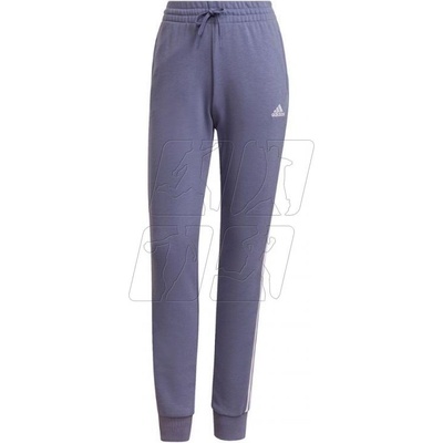 adidas Essentials French Terry 3-Stripes Pants fialové