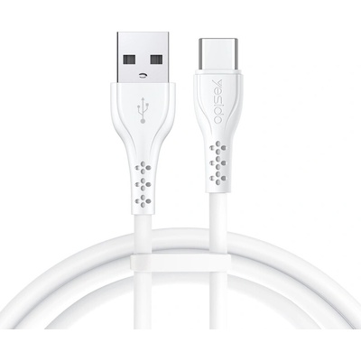 Yesido CA71 18W USB/TYPE-C 1m bílý 20ks
