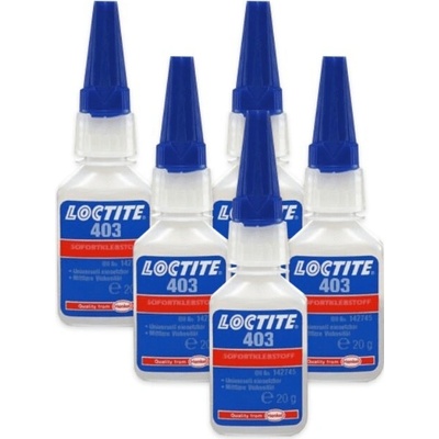 Loctite 403 sekundové lepidlo 20 g 5 ks