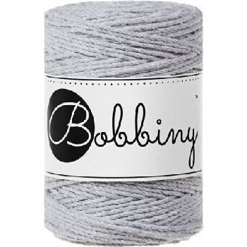 Bobbiny 3PLY Macramé Rope 1, 5 mm 100 m Light Grey юта (TD-E012)