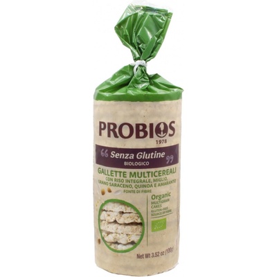 PROBIOS Viaczrnné pufované chlebíky s quinou a amarantom BIO 100 g