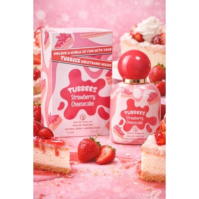 Grandeur Tubbees Strawberry Cheesecake parfémovaná voda unisex 50 ml