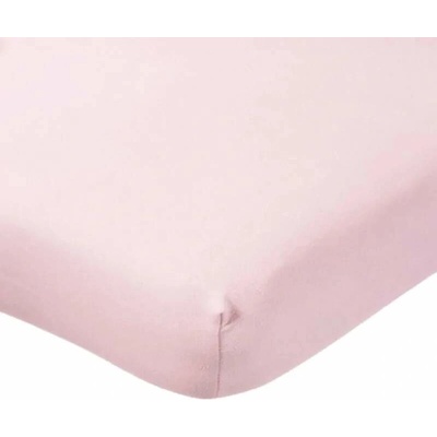 Tibex prostěradlo jersey Deluxe růžové 90-100x200-220