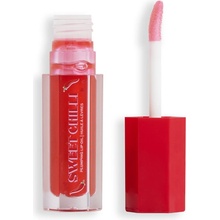 I Heart Revolution Sweet Chilli Plumping Lip Oil Red starostlivosť o pery 4 ml