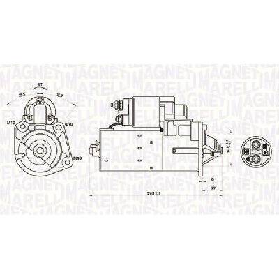 Startér MAGNETI MARELLI 063720680010