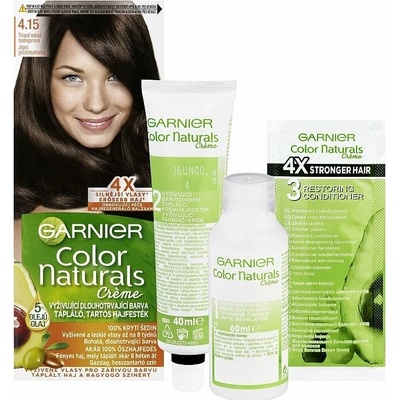Garnier Color Naturals Créme 4,15 Frosty Dark Mahogany 40 ml